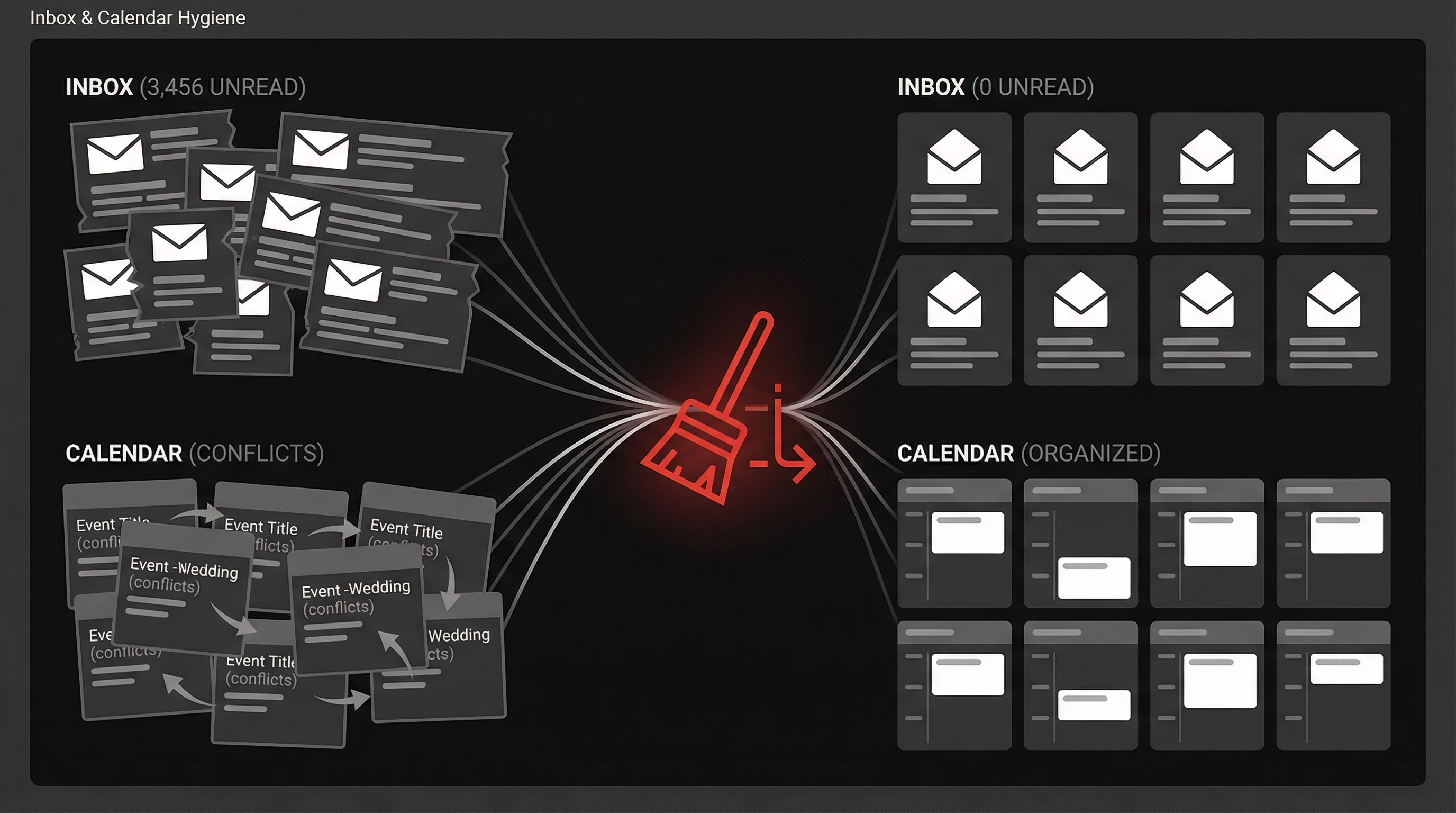 Section banner: Inbox & Calendar Hygiene